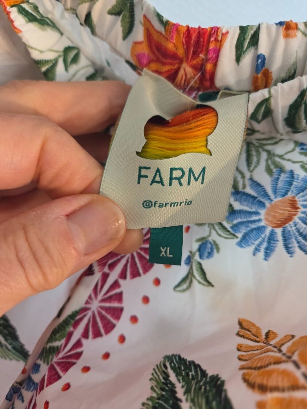 FARM RIO BLOOM GARDEN 2 PIECE -MAXI SKIRT W/TOP - Picture 6 of 16